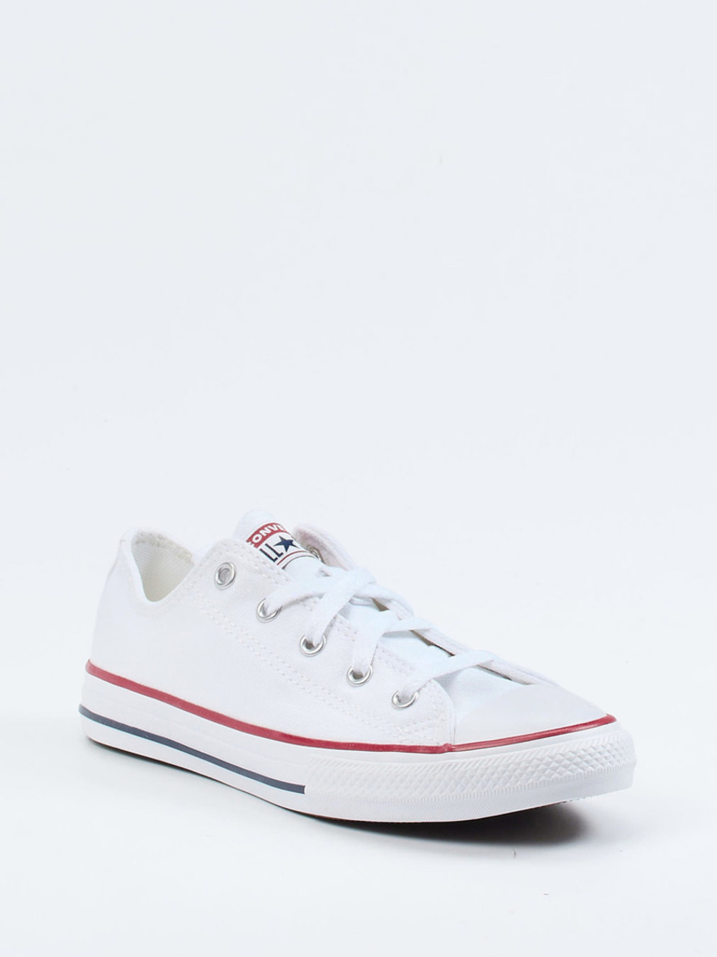 Converse – Sneaker aus Canvas in Weiß mit Retro-Details