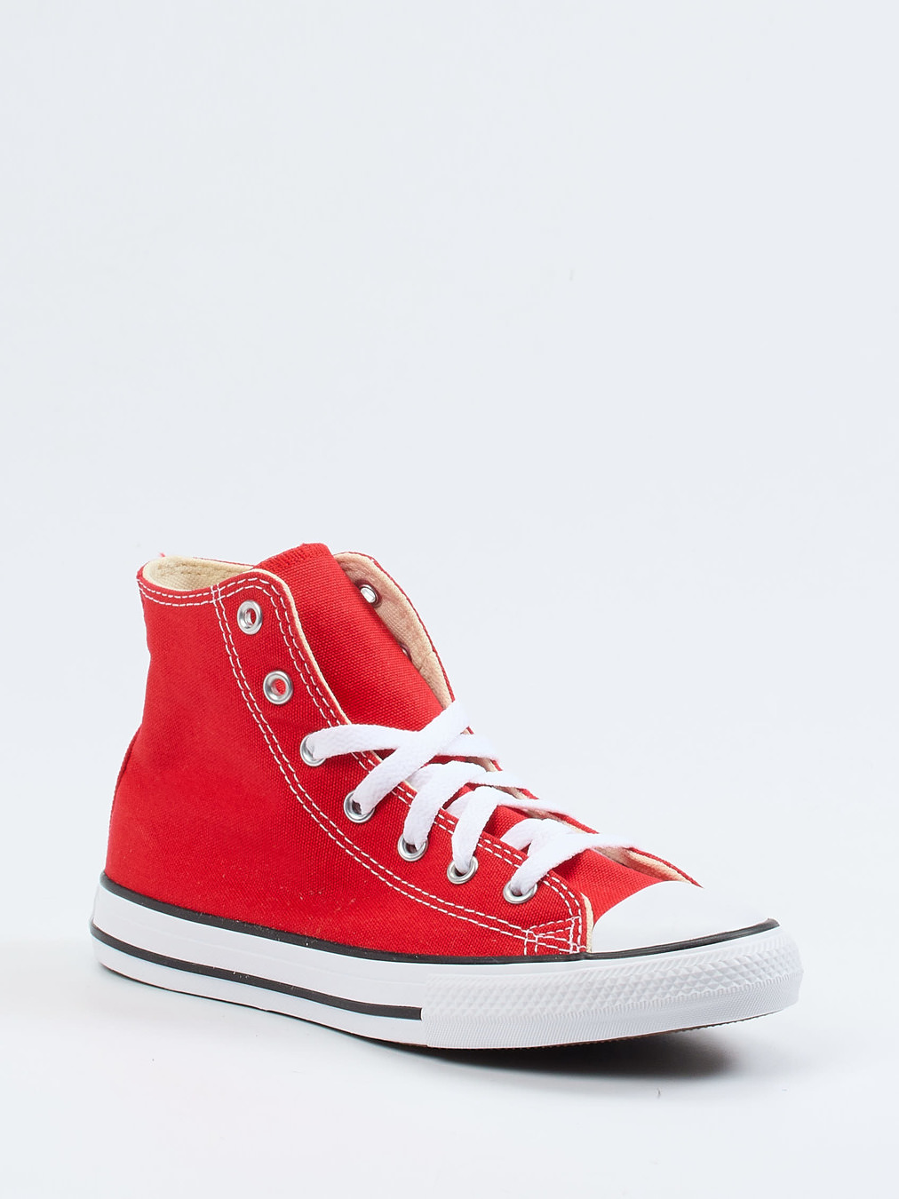 Converse – High-Top Sneaker aus Canvas Signalrot