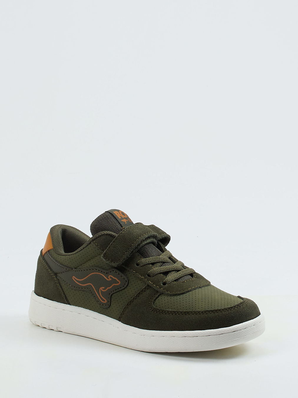 ROOS KICKX – Kindersneaker aus Synthetik in Olivgrün