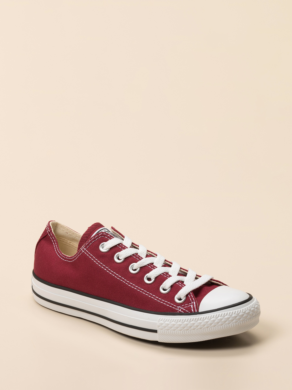 Converse – Sneaker aus Canvas in Bordeauxrot