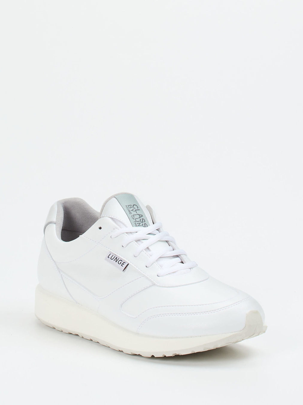 Lunge – Sneaker aus Textil in Weiß