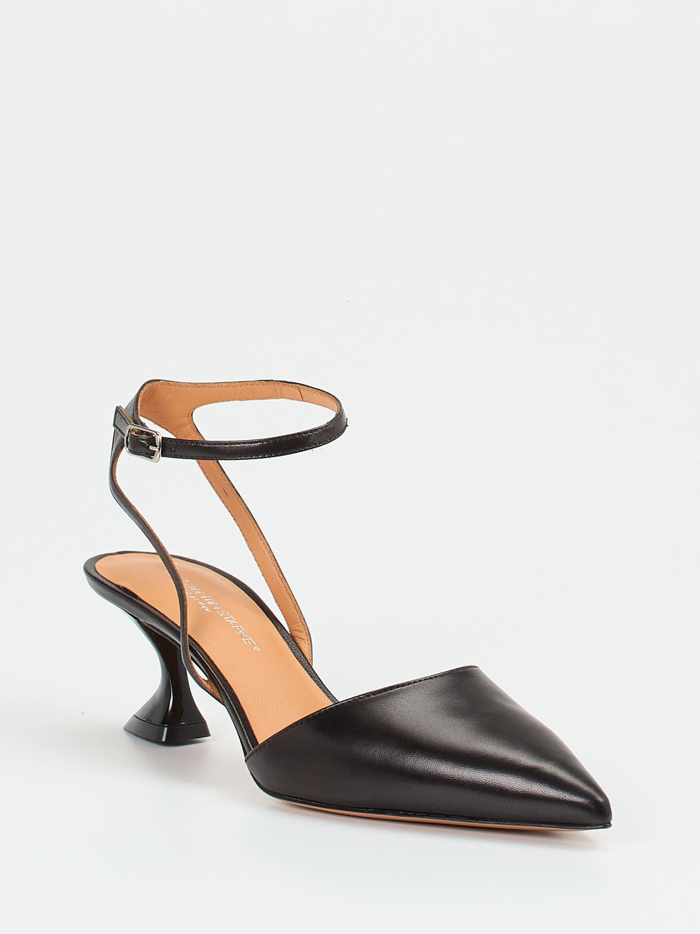 Konstantin Starke – Slingback-Pumps aus Lammleder Schwarz