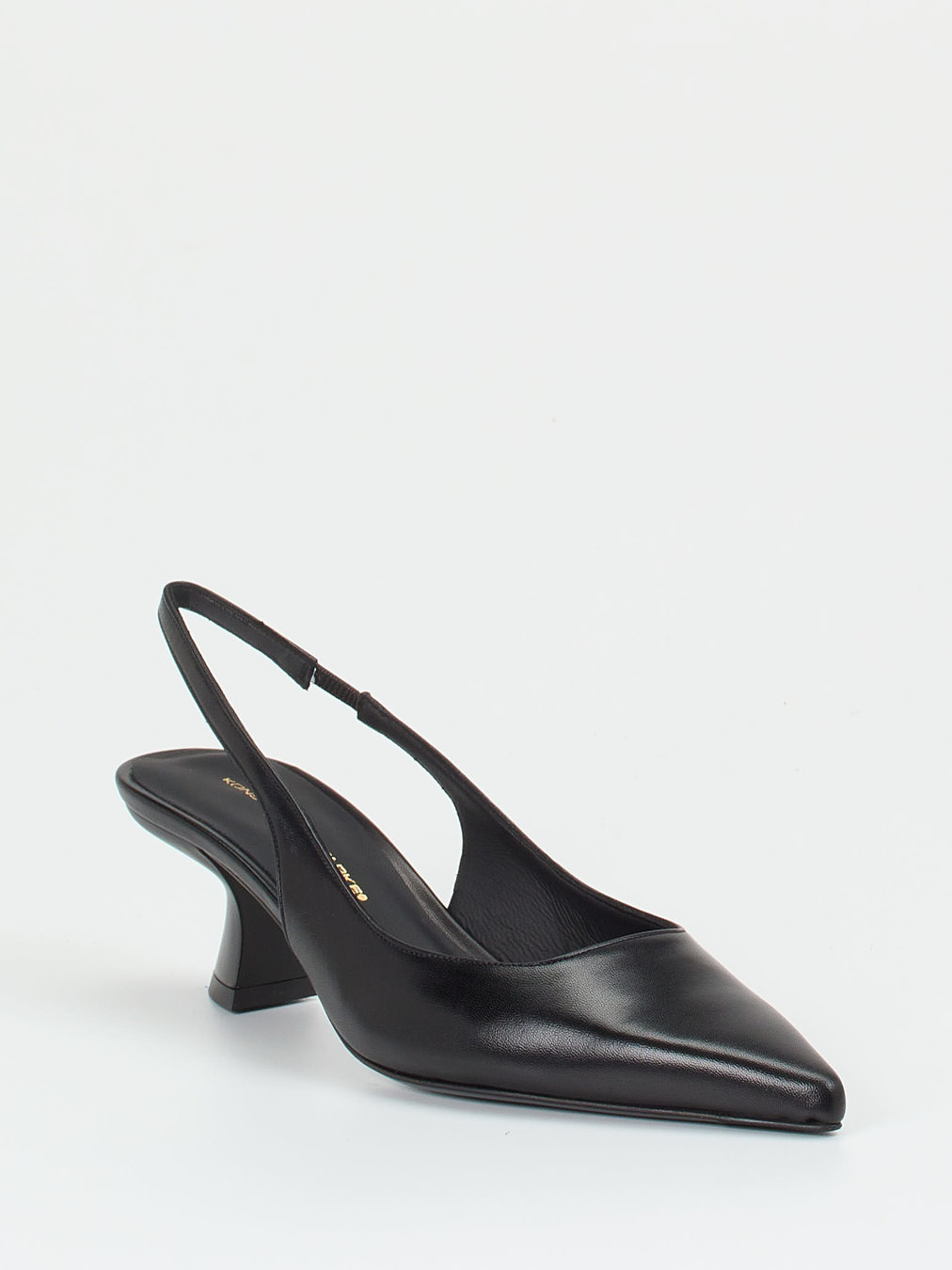 Konstantin Starke – Slingback-Pumps aus Lammleder schwarz
