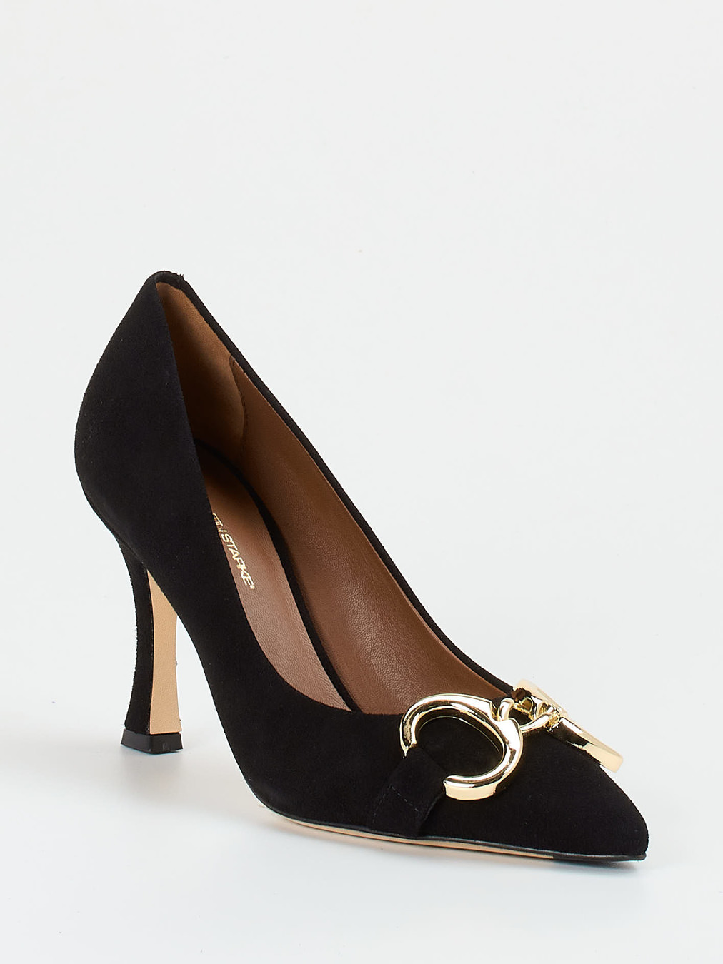 Konstantin Starke – Pumps aus Veloursleder Schwarz