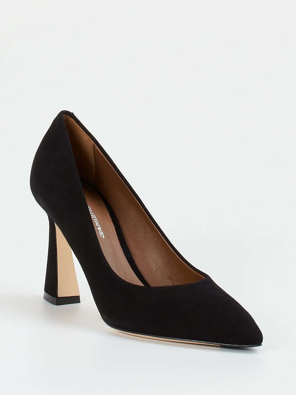 Konstantin Starke – Pumps aus Veloursleder Schwarz