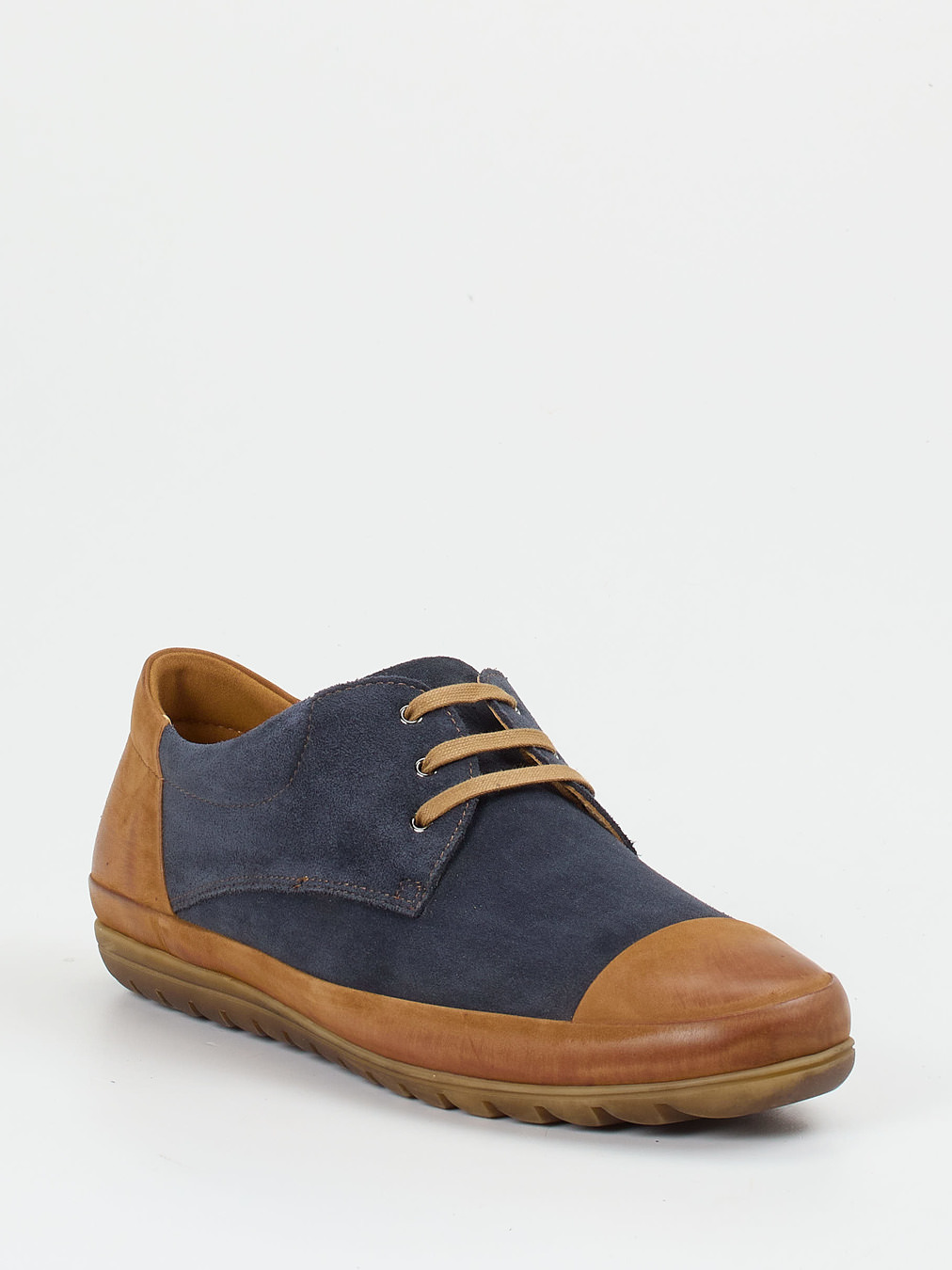 Franz Gustav – Schnürschuhe aus Kalbleder dunkelblau