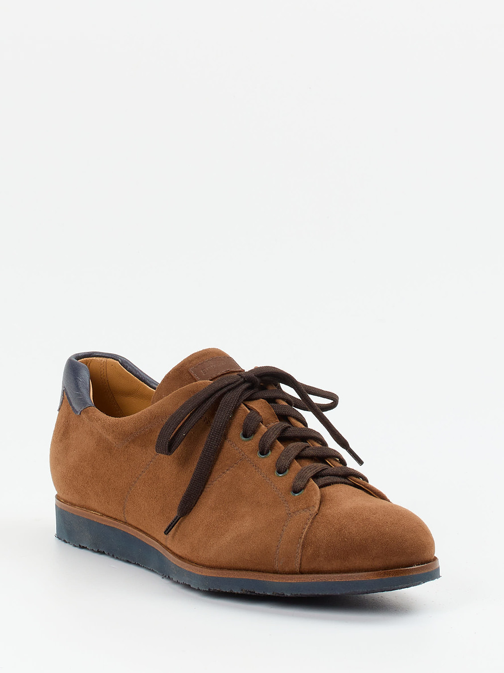 Gravati – Low-Top Sneaker aus Veloursleder Braun