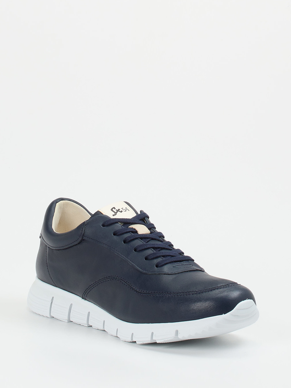 Sioux – Sneaker aus Kalbleder Dunkelblau