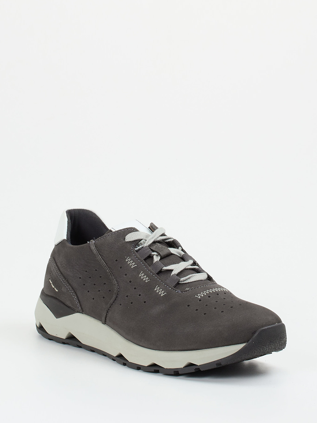 Josef Seibel – Sneaker aus Nubukleder in Grau