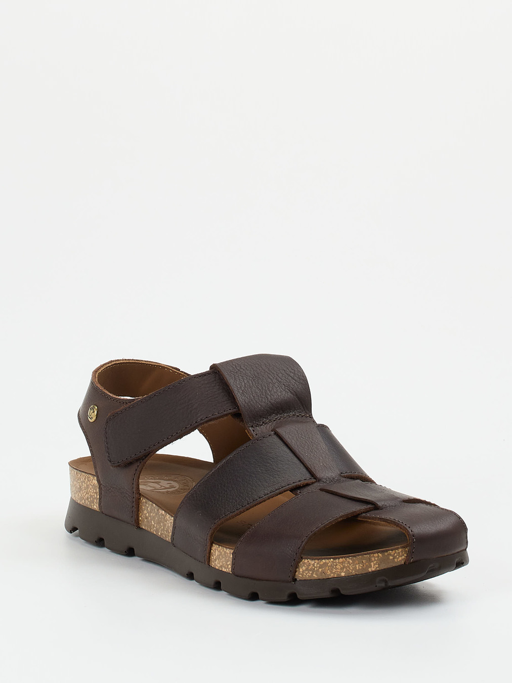 Panama Jack – Trekkingsandalen aus Fettleder Dunkelbraun