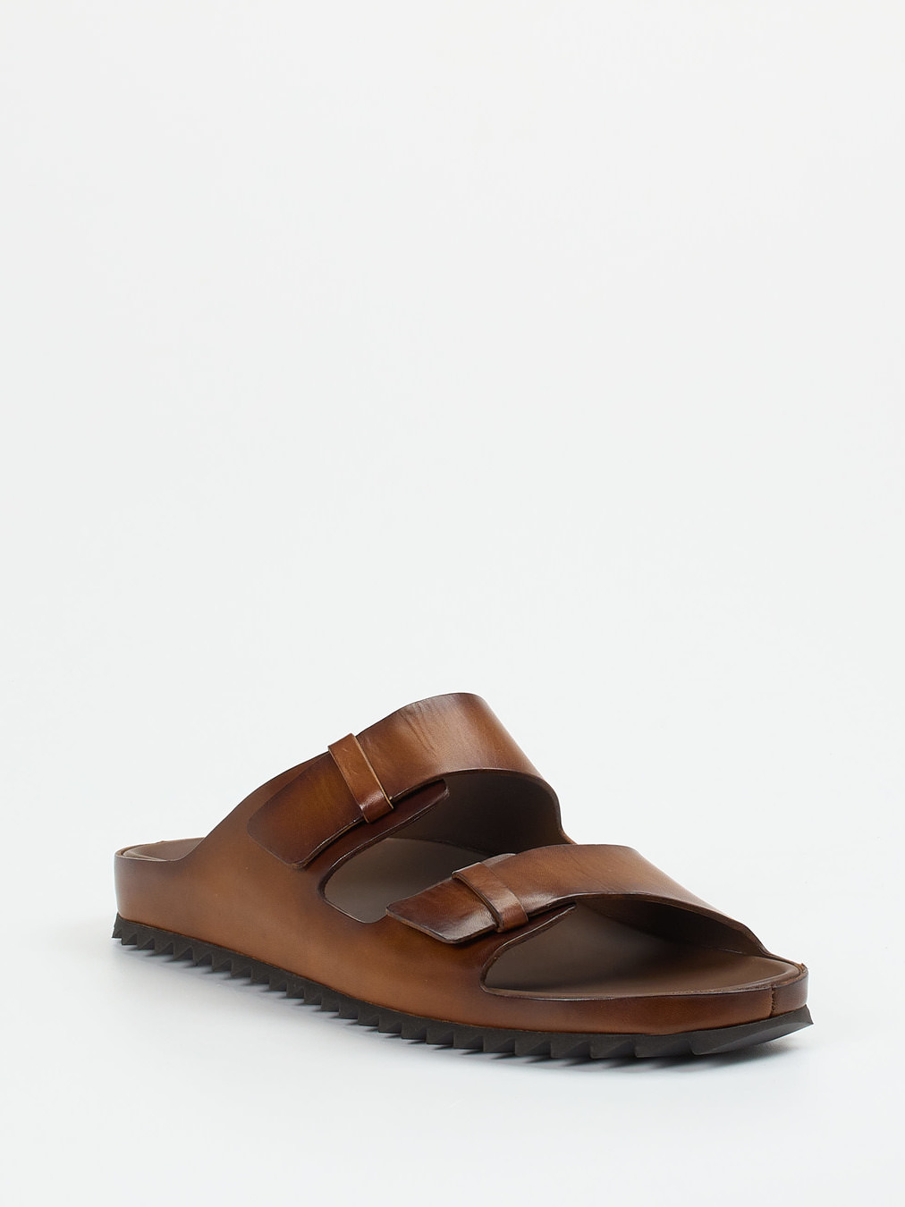 Officine Creative – Slides aus Kalbleder in Braun