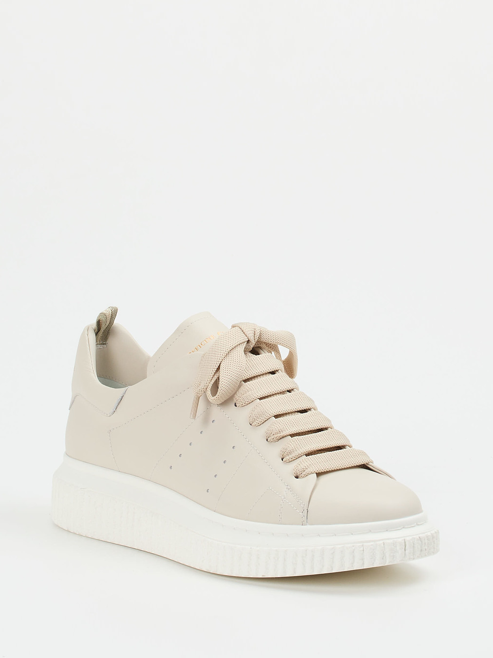 Officine Creative – Sneaker aus Kalbleder in Beige