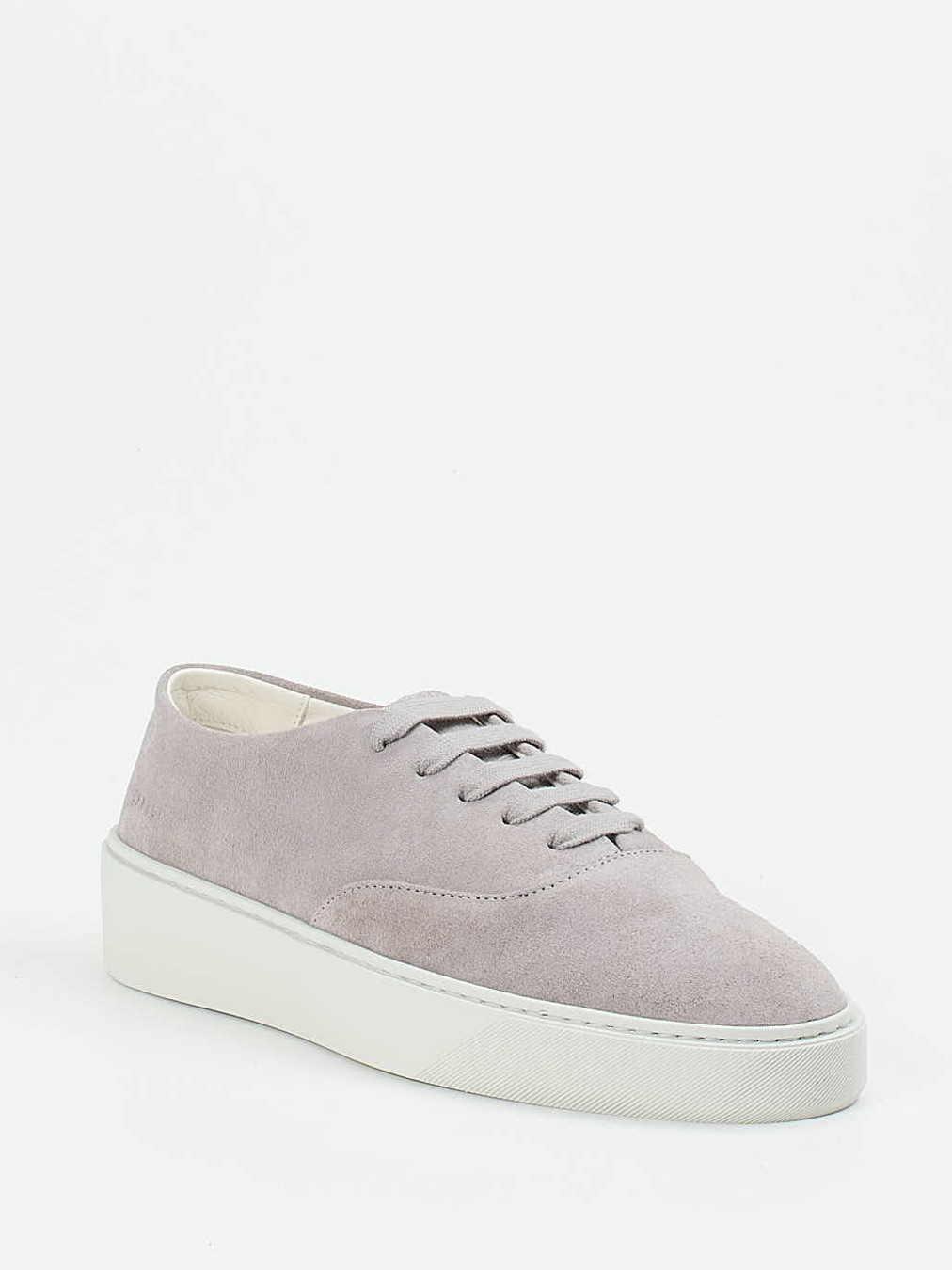 Copenhagen – Sneaker aus Veloursleder Hellgrau