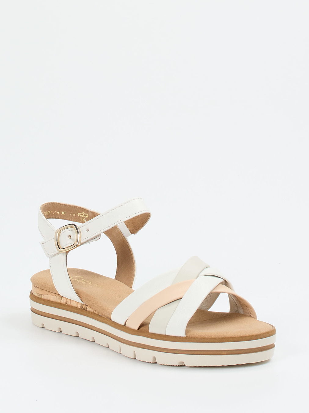 Gabor Comfort – Sandalen aus Kalbleder Beige