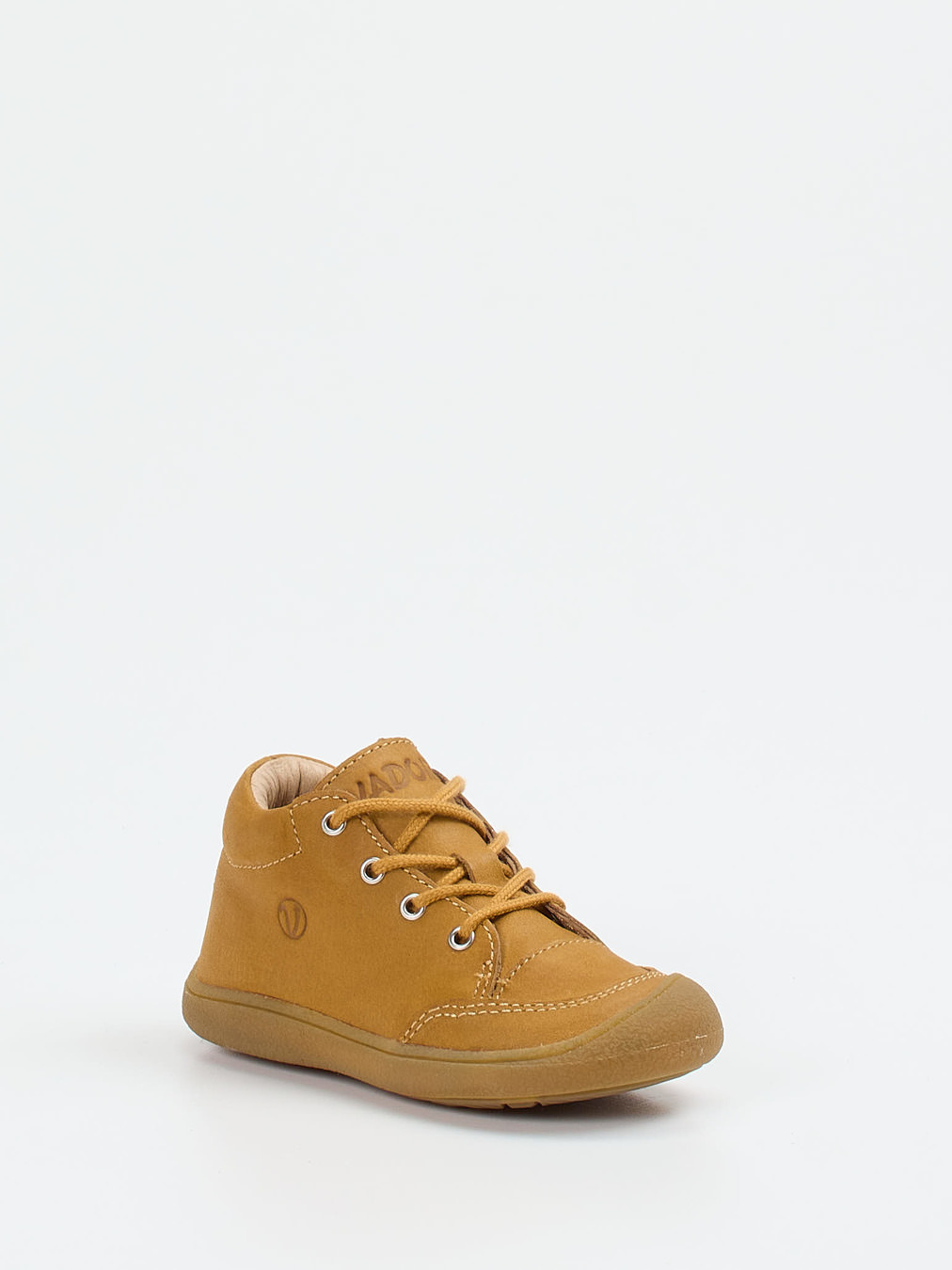 Vadolino – Lauflernschuh aus Nubukleder honigbraun