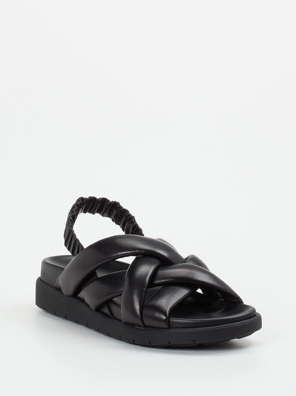 Konstantin Starke – Slingback-Sandalen aus Lammleder Schwarz