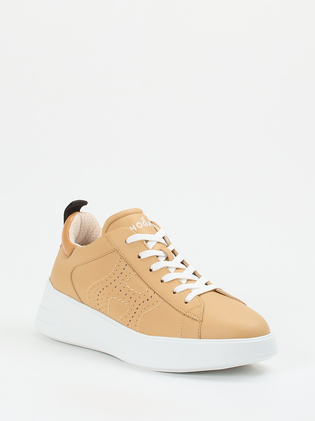 Hogan – Sneaker aus Lammleder in Braun