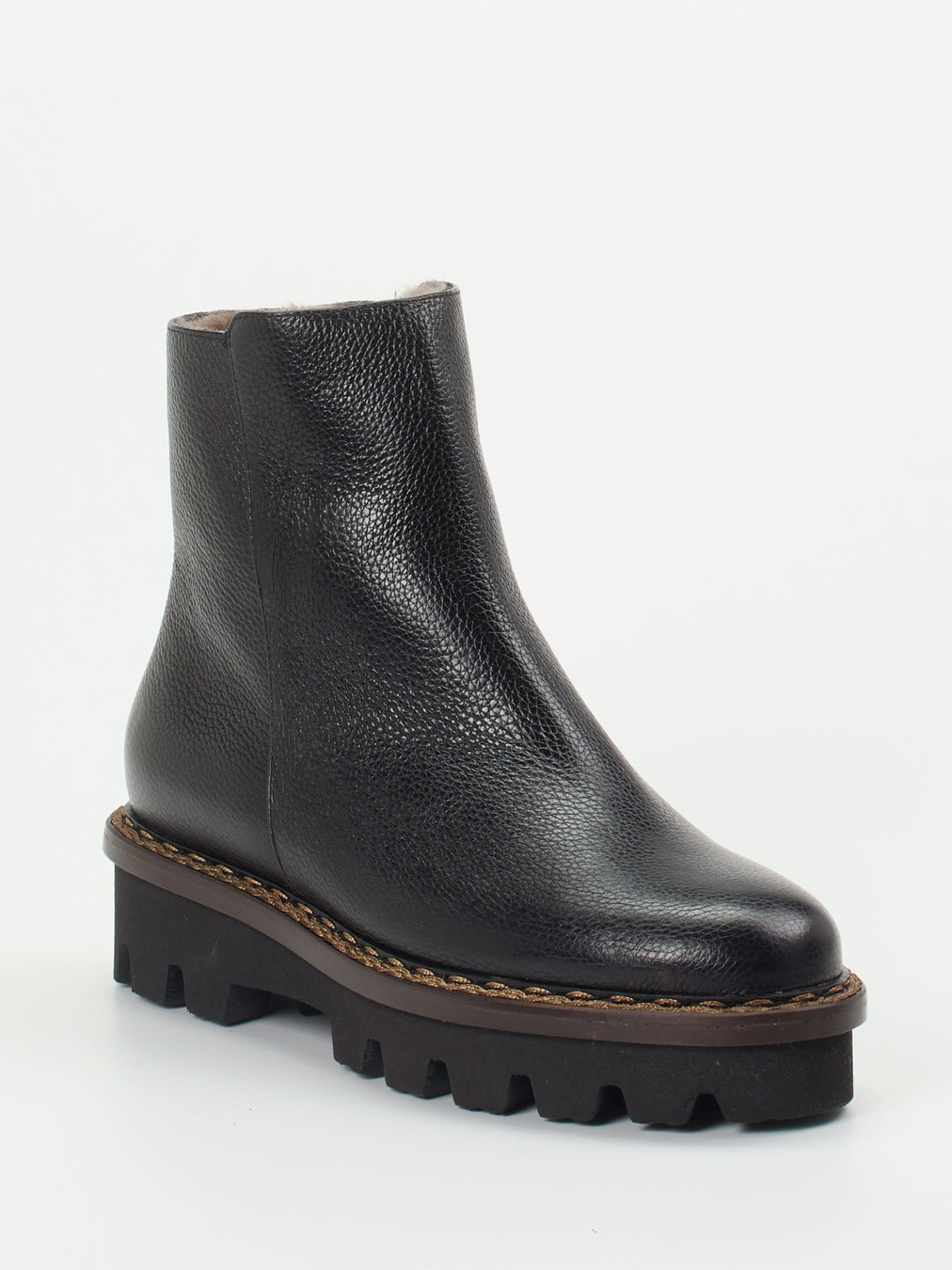 Mannori – Stiefeletten aus Kalbleder Schwarz