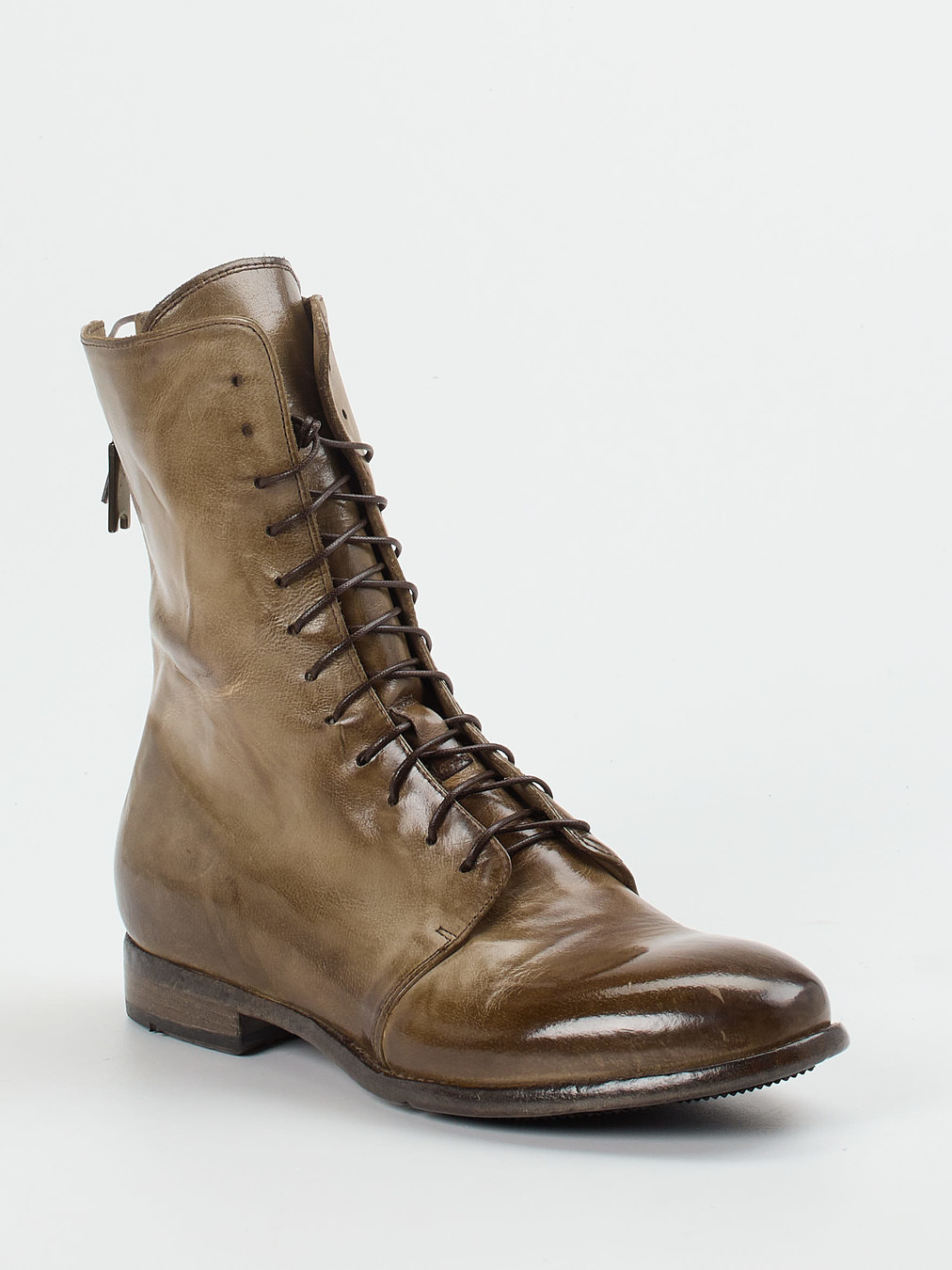 Lemargo – Schnürstiefel aus Kalbleder in Braun