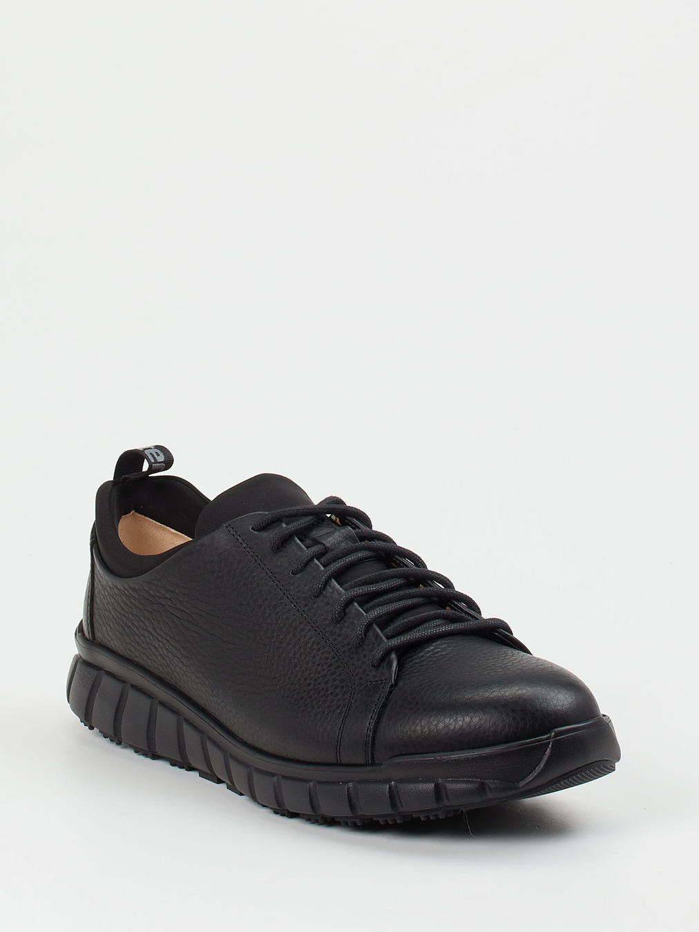 Ganter – Sneaker aus Kalbleder schwarz