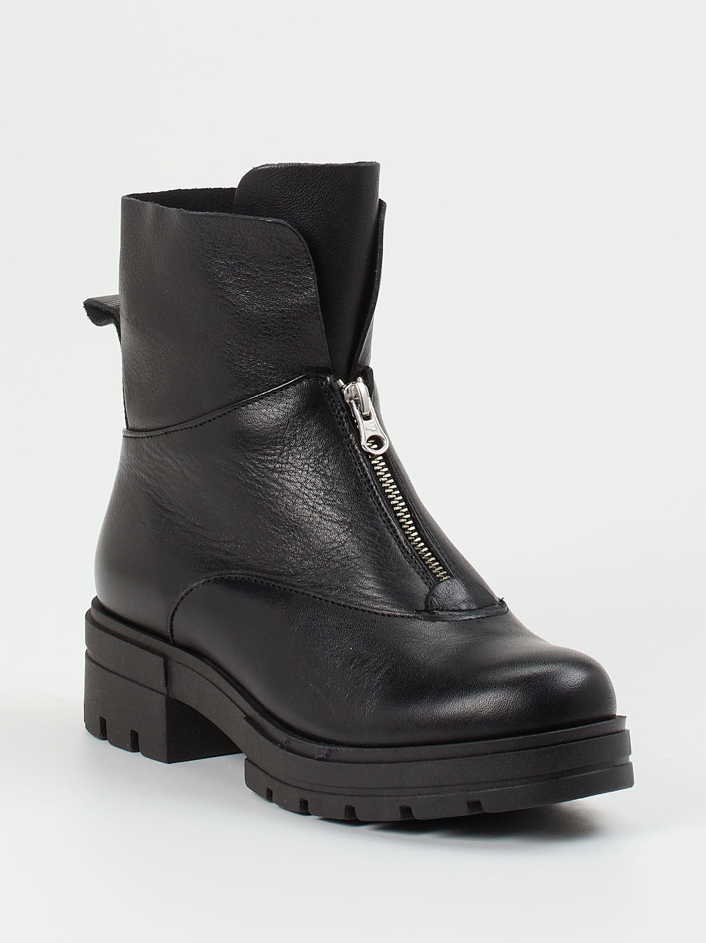 Werner – Stiefelette aus Kalbleder schwarz