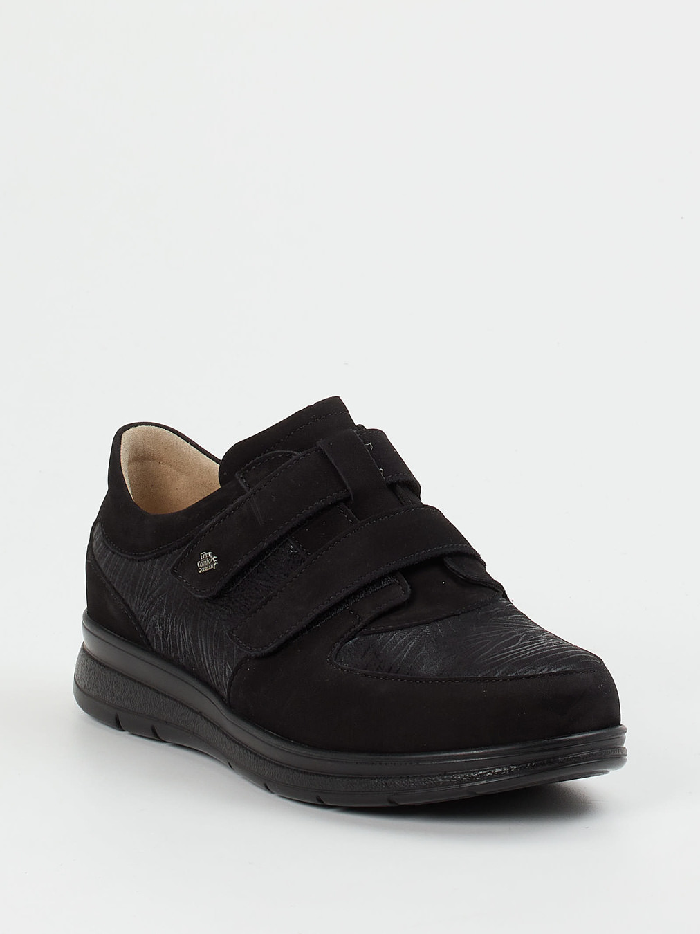 Finn Comfort – Komfortschuh aus Nubukleder schwarz