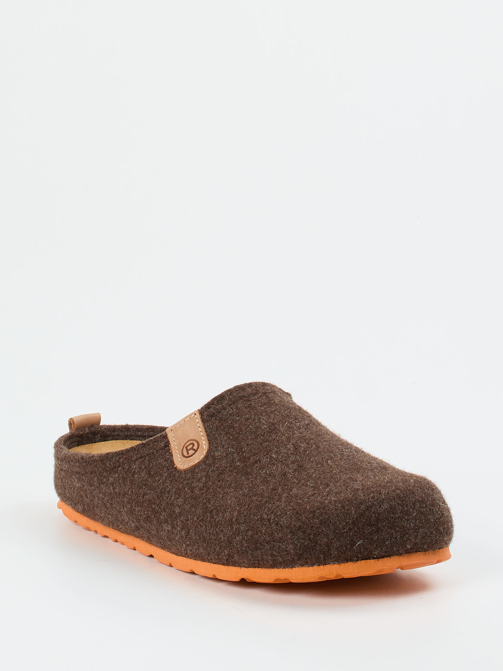 Rohde – Pantoffeln aus Filz in Braun
