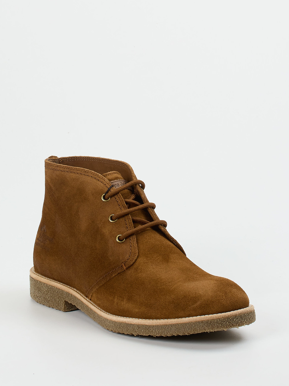 Panama Jack – Desert Boots aus Veloursleder cognac