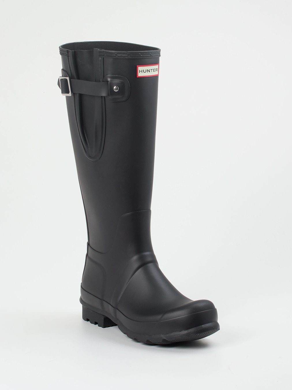 Hunter – Gummistiefel aus Synthetik in Schwarz