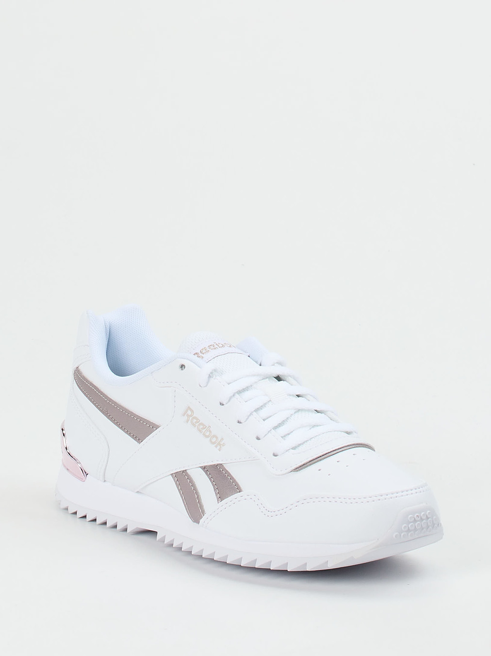 Reebok – Retro-Sneaker aus Synthetikleder Weiß