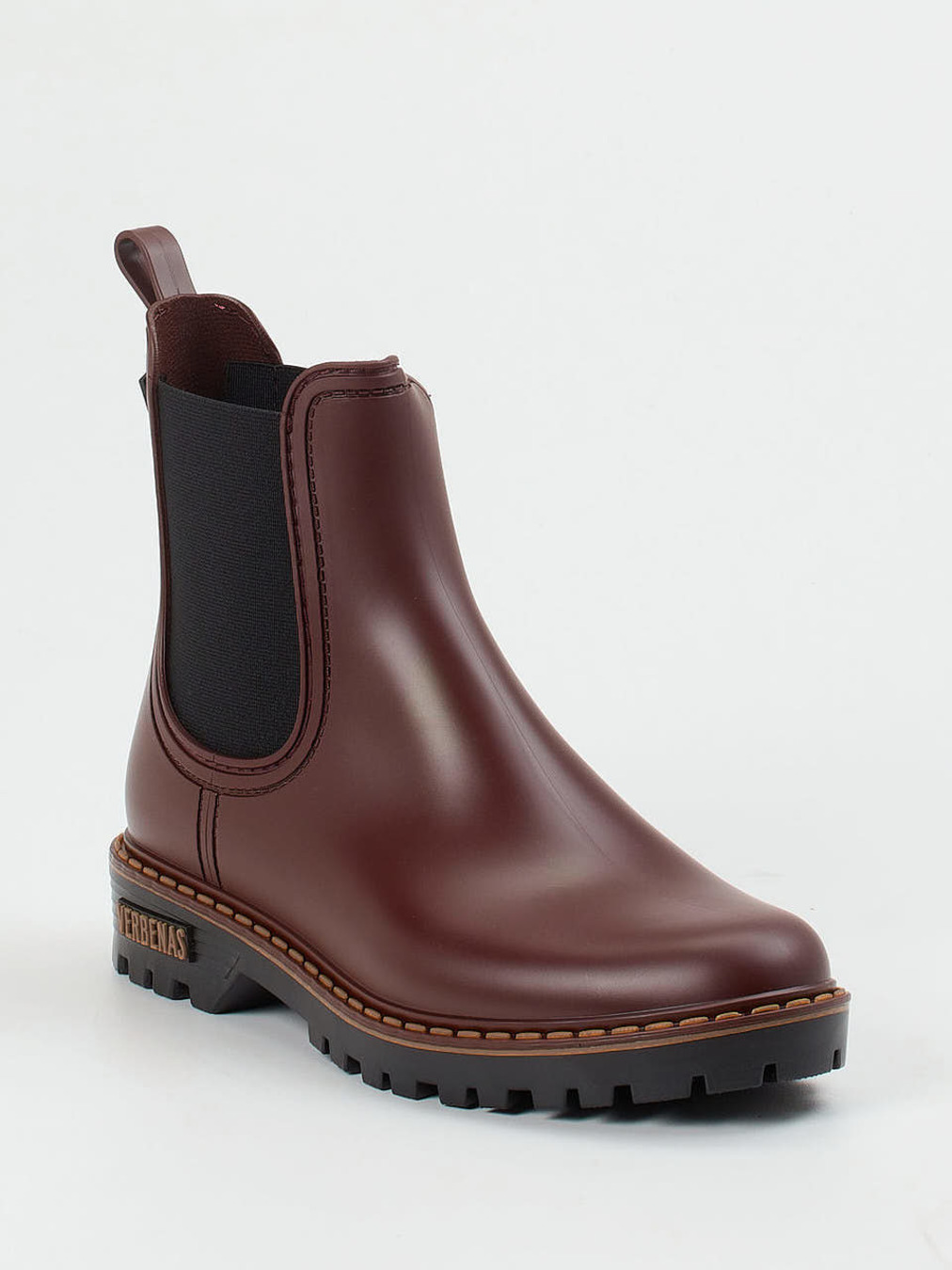 Verbenas – Chelsea Boots aus Synthetik in Bordeaux
