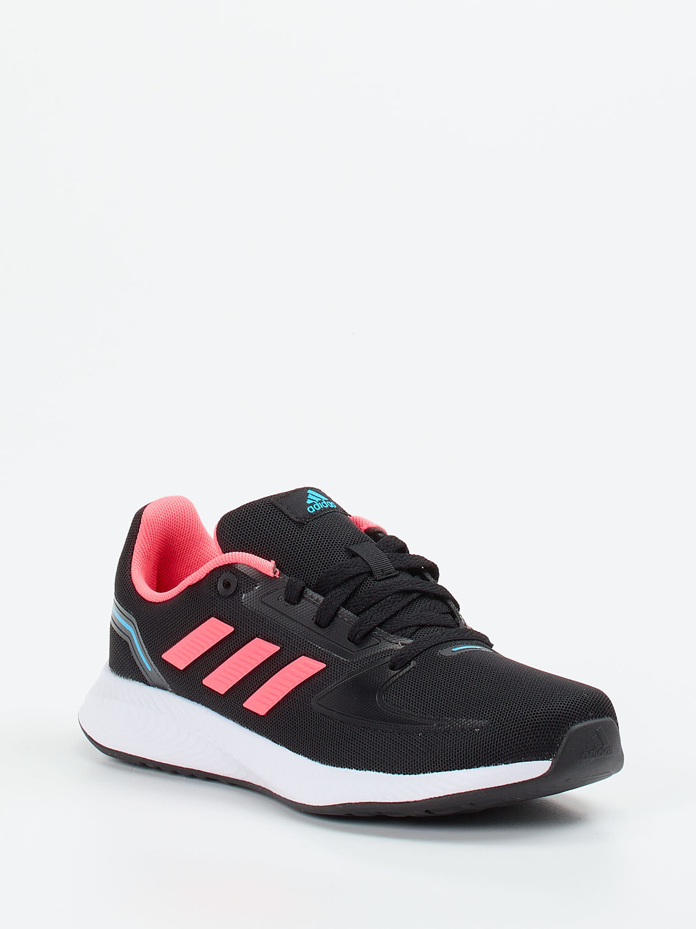 Adidas Kids – Laufschuh aus Mesh in Schwarz