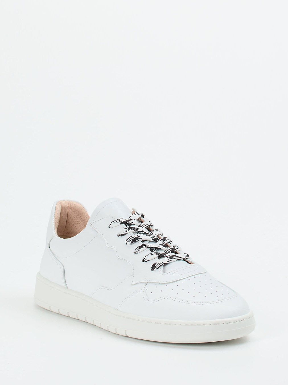 Ralph Harrison – Sneaker aus Kalbleder in Weiß