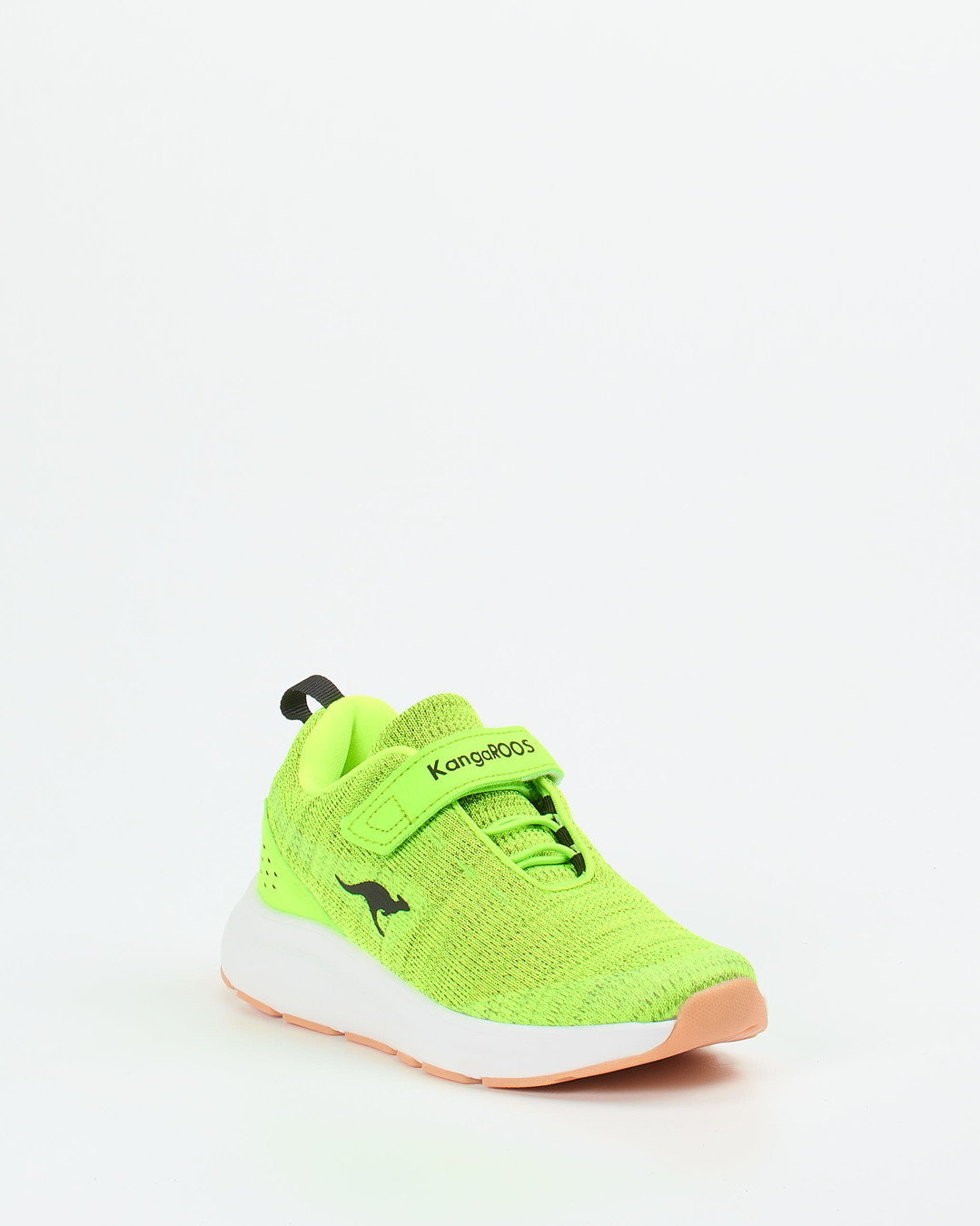 Kangaroos – Slip-On-Sneaker aus Textil in Neongrün