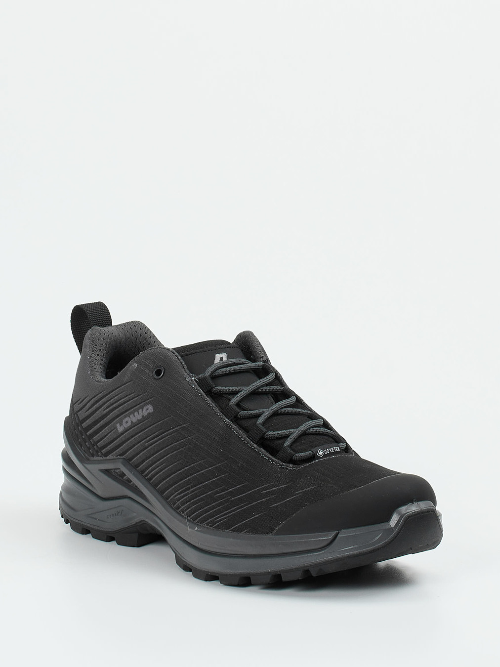 Lowa – Outdoor-Sneaker aus Funktionsmaterial schwarz