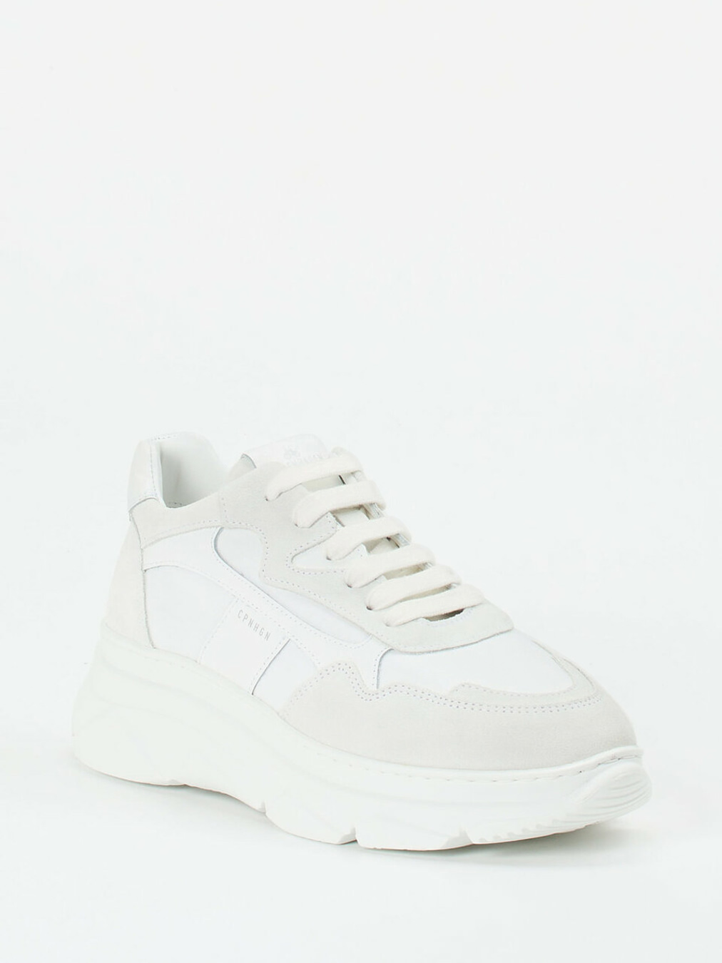 Copenhagen – Chunky Sneaker aus Veloursleder Offwhite