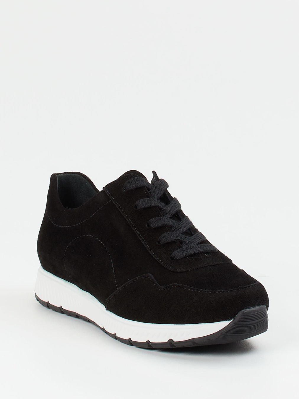 Semler – Komfort-Sneaker aus Stretch- und Veloursleder