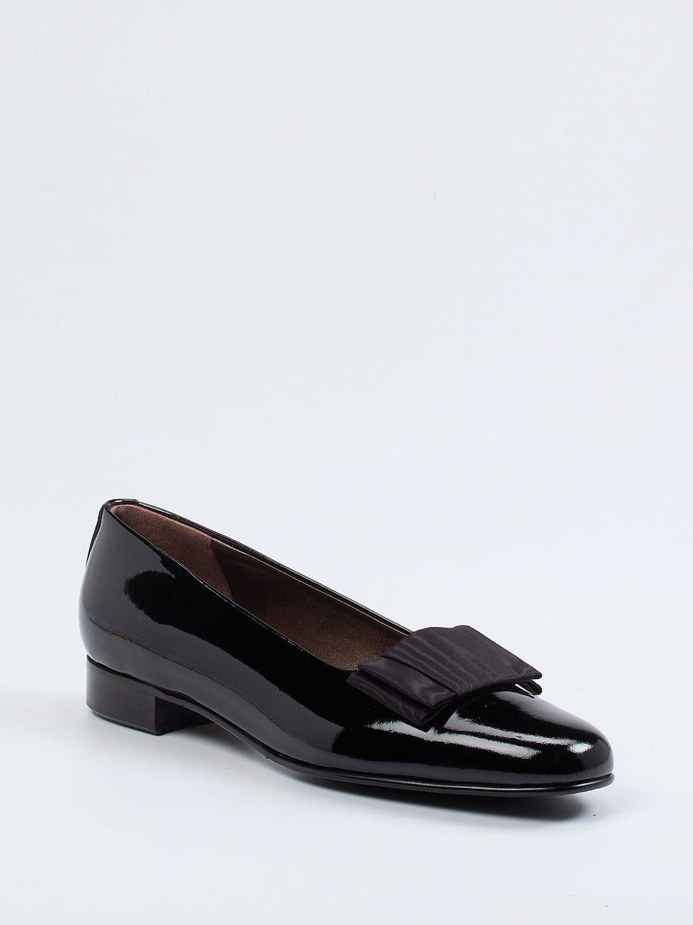 Mannori – Loafer aus Lackleder schwarz glänzend
