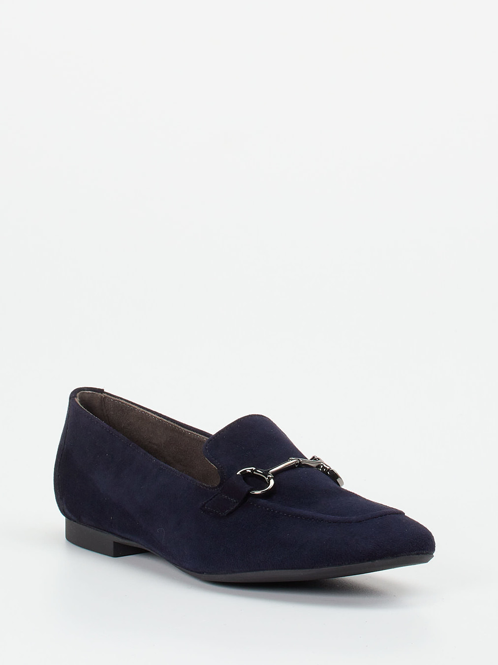 Paul Green – Loafer aus Veloursleder Dunkelblau