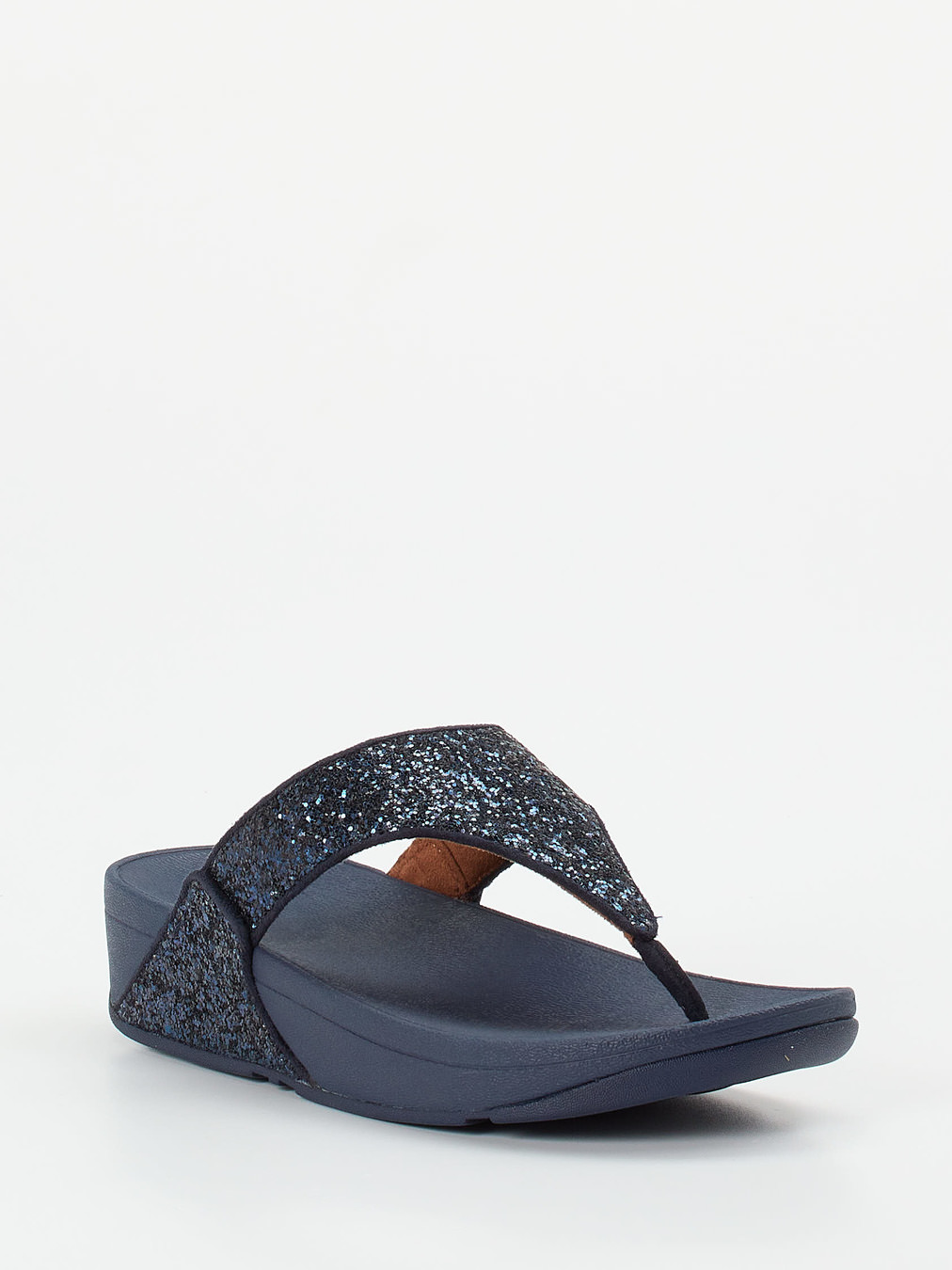 FitFlop – Zehentrenner aus Textil mit Glitzer