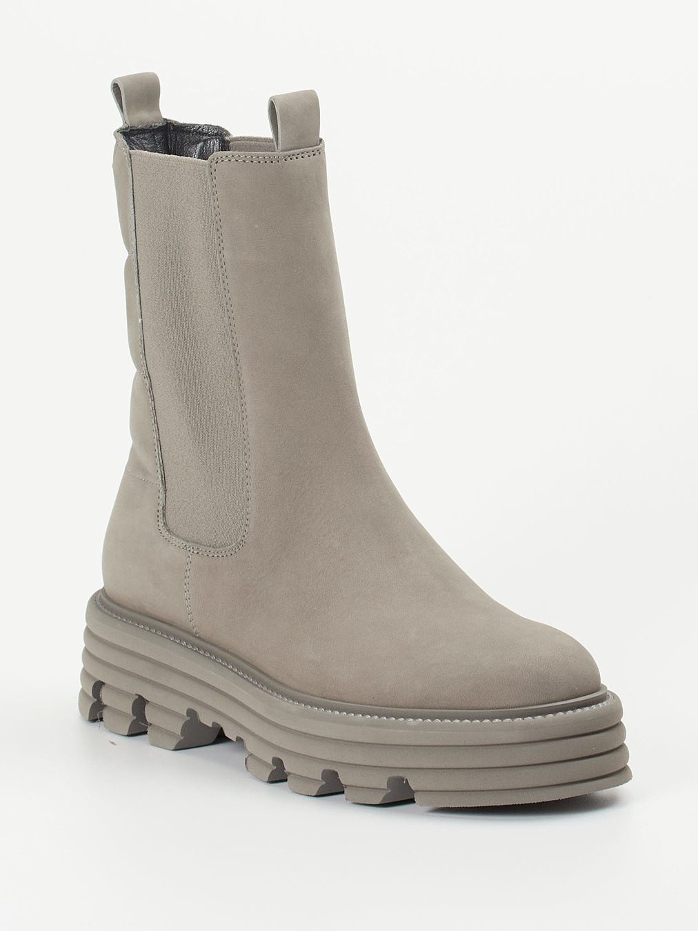 Kennel & Schmenger – Chelsea Boots aus Nubukleder grau