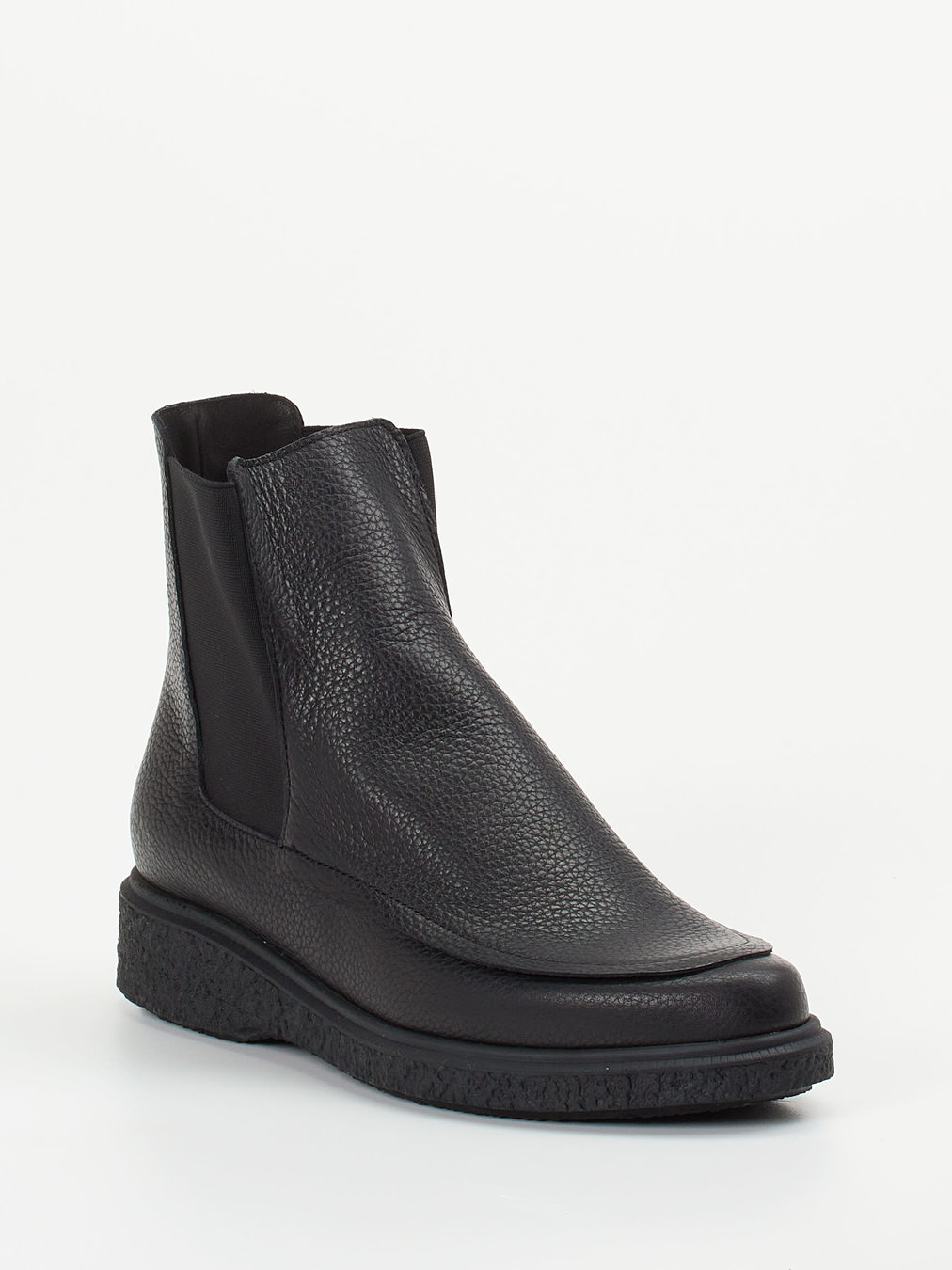 Arche – Chelsea Boots aus Kalbleder tiefschwarz