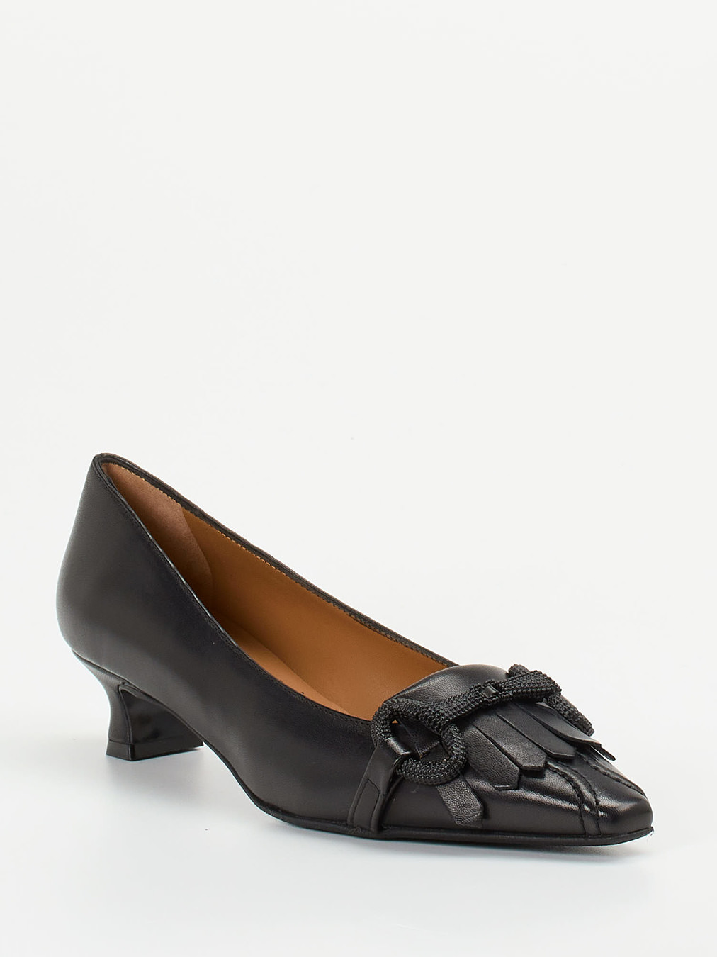 Andrea Puccini – Pumps aus Lammleder schwarz