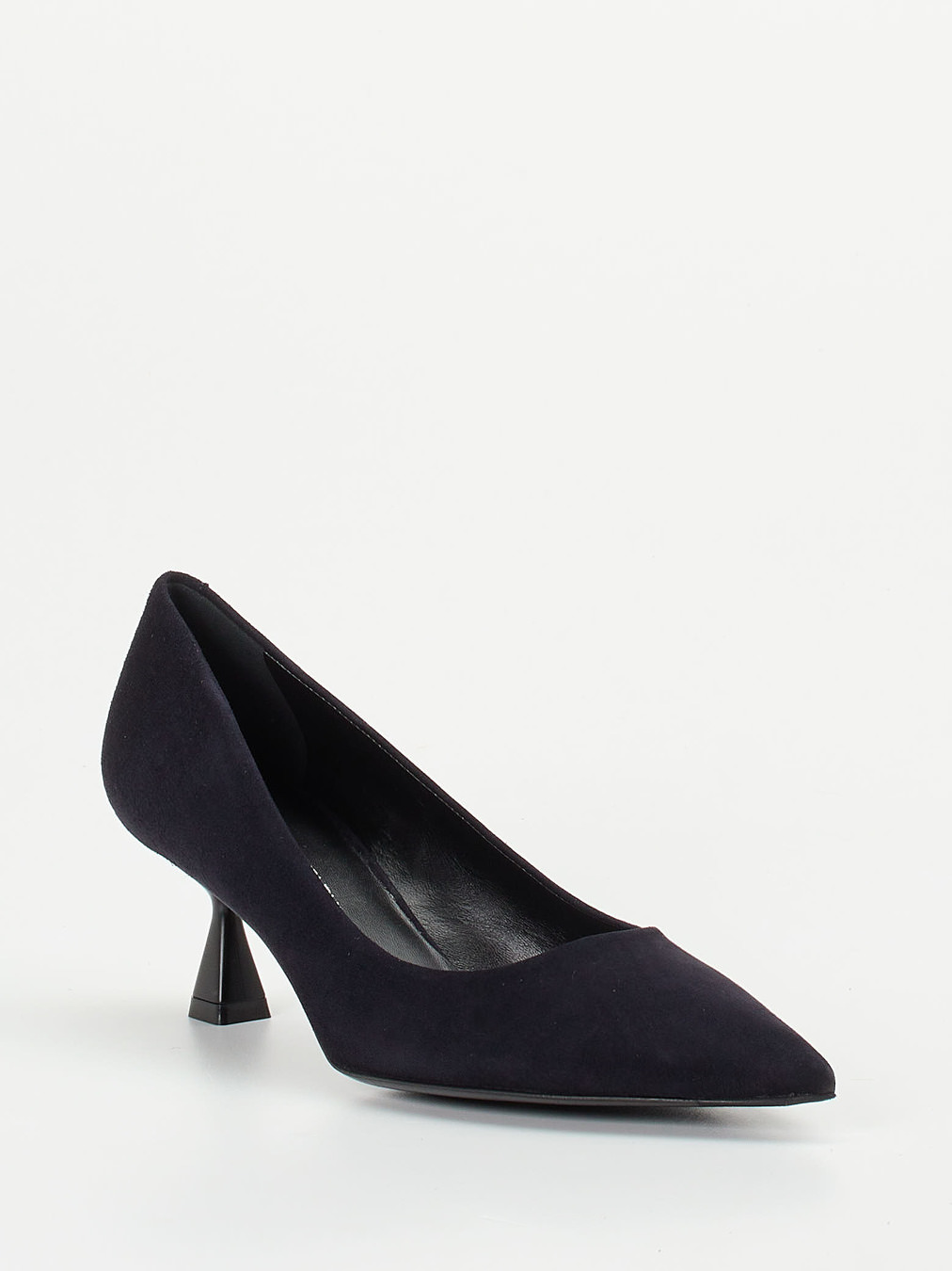 Konstantin Starke – Pumps aus Veloursleder in Blau