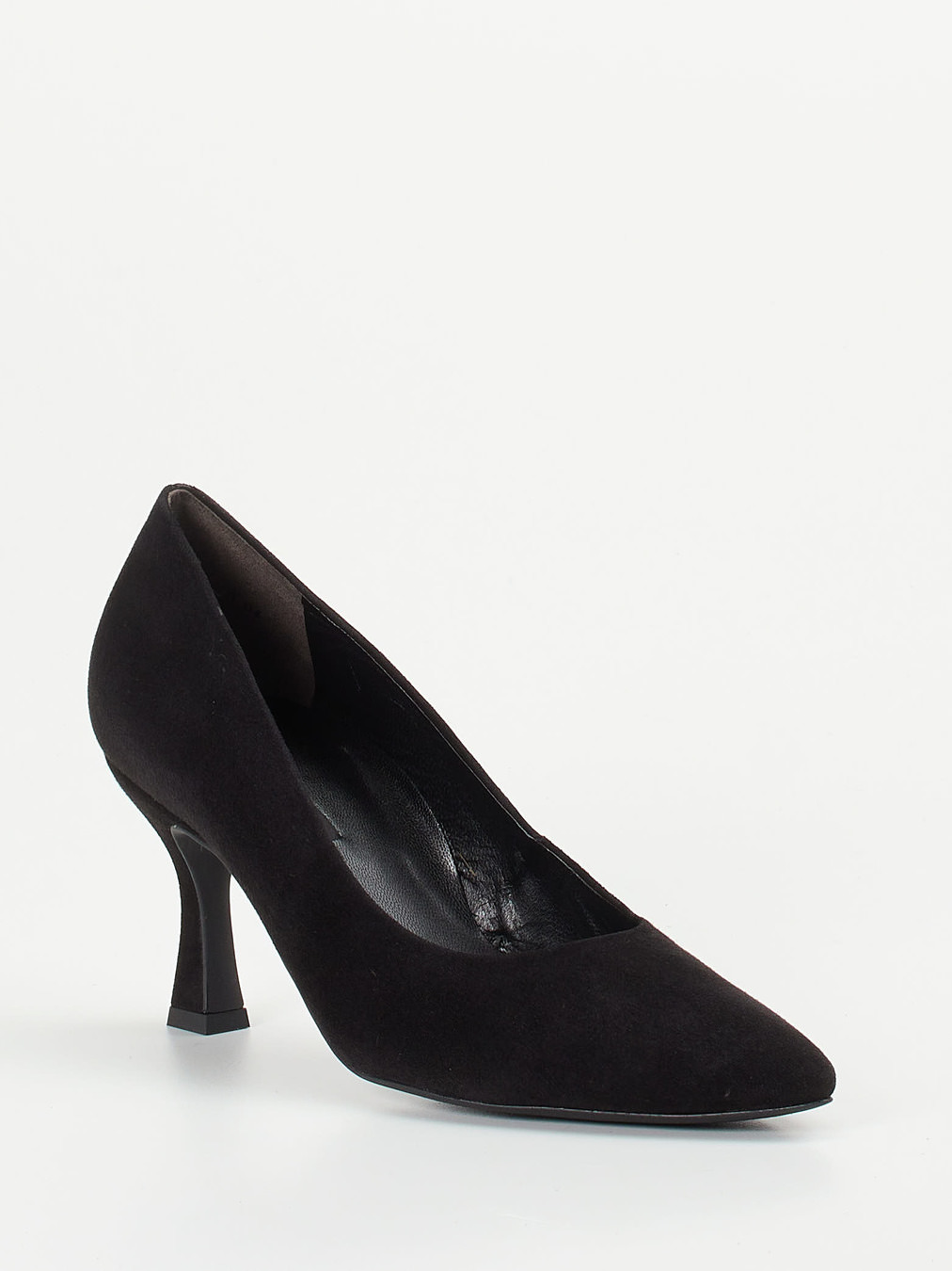 Paul Green – Pumps aus Veloursleder tiefschwarz