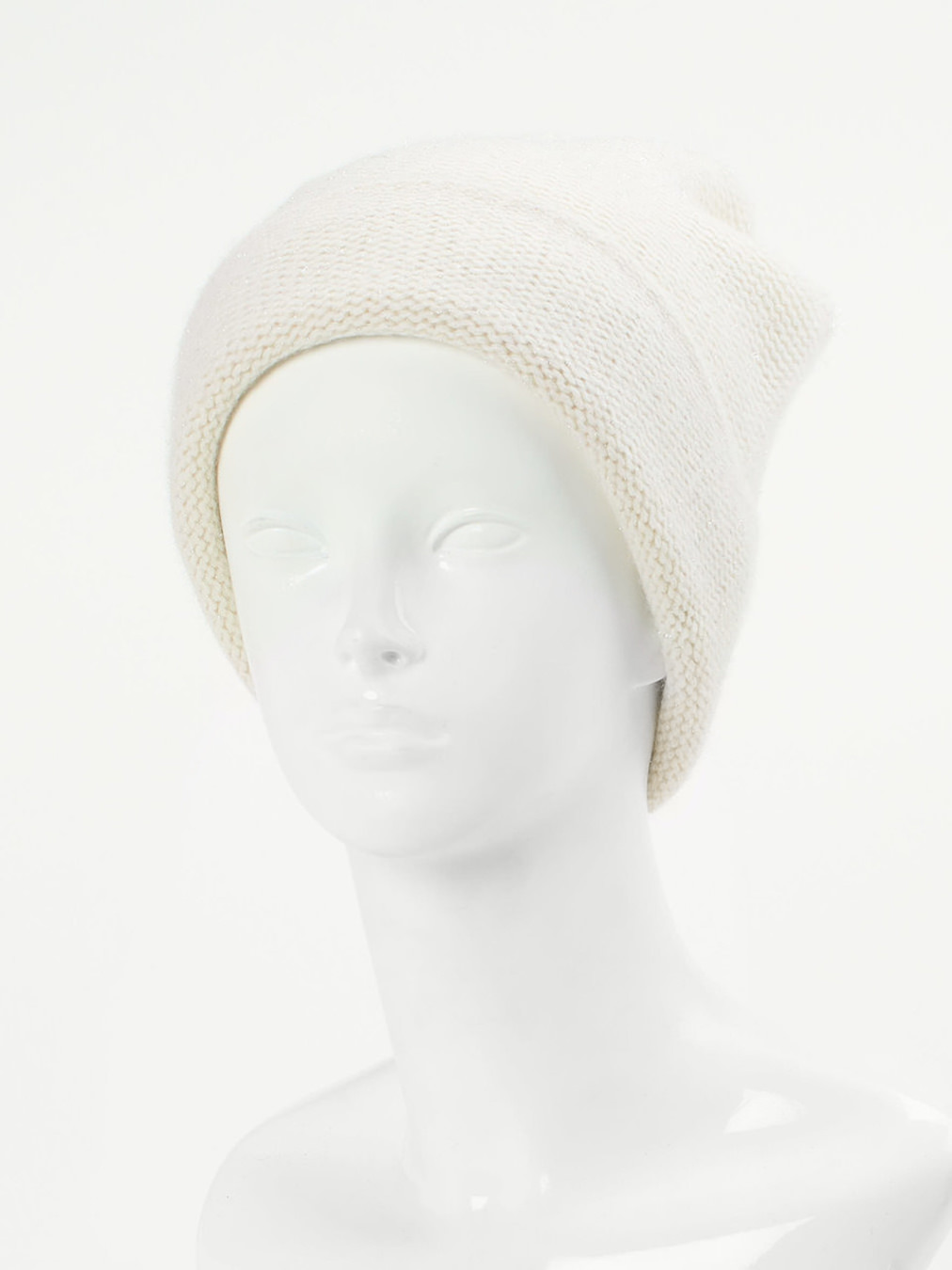 HURRAY – Beanie aus Kaschmir in Creme