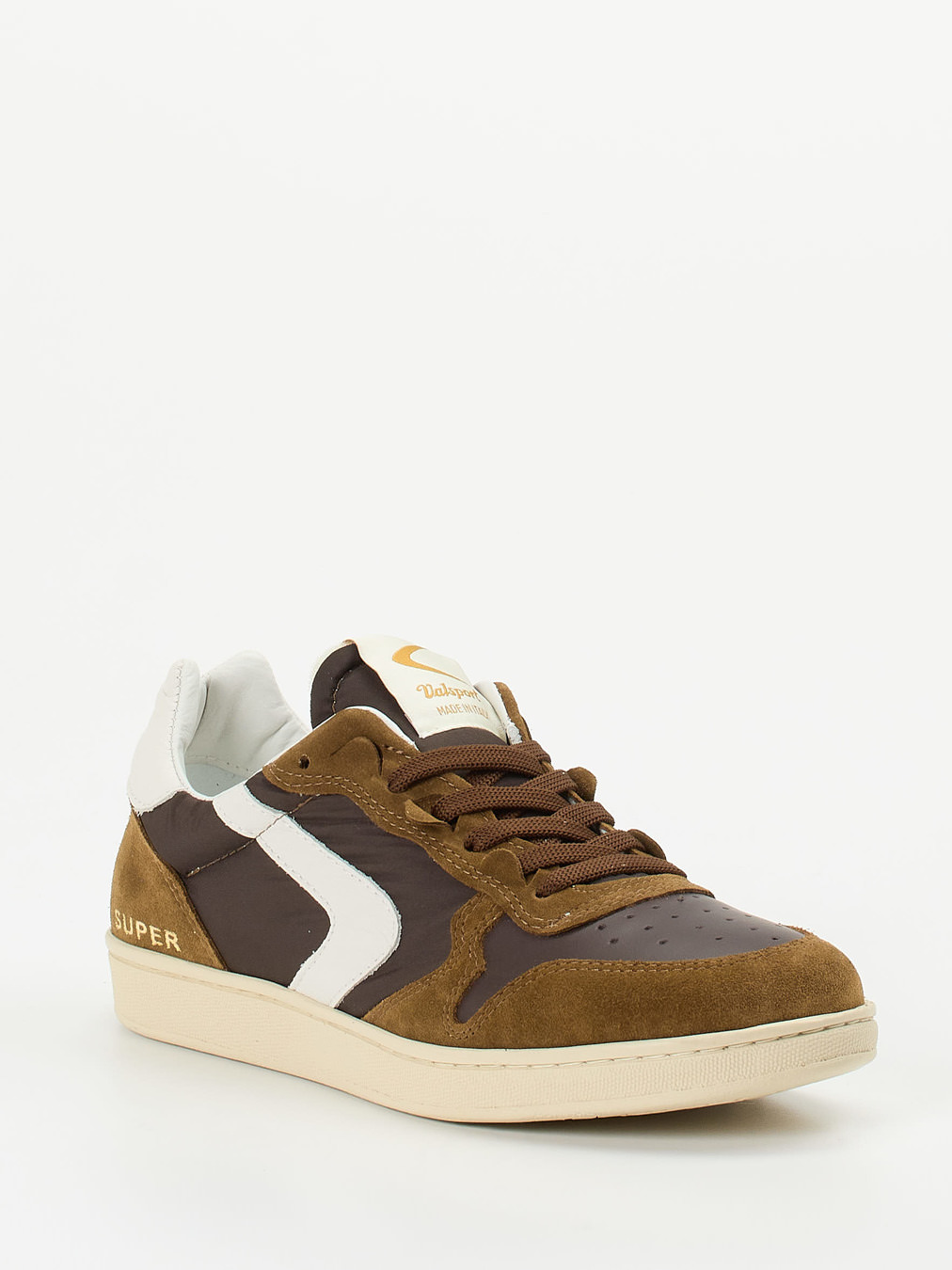 Valsport – Sneaker aus Kalbleder und Nylon braun