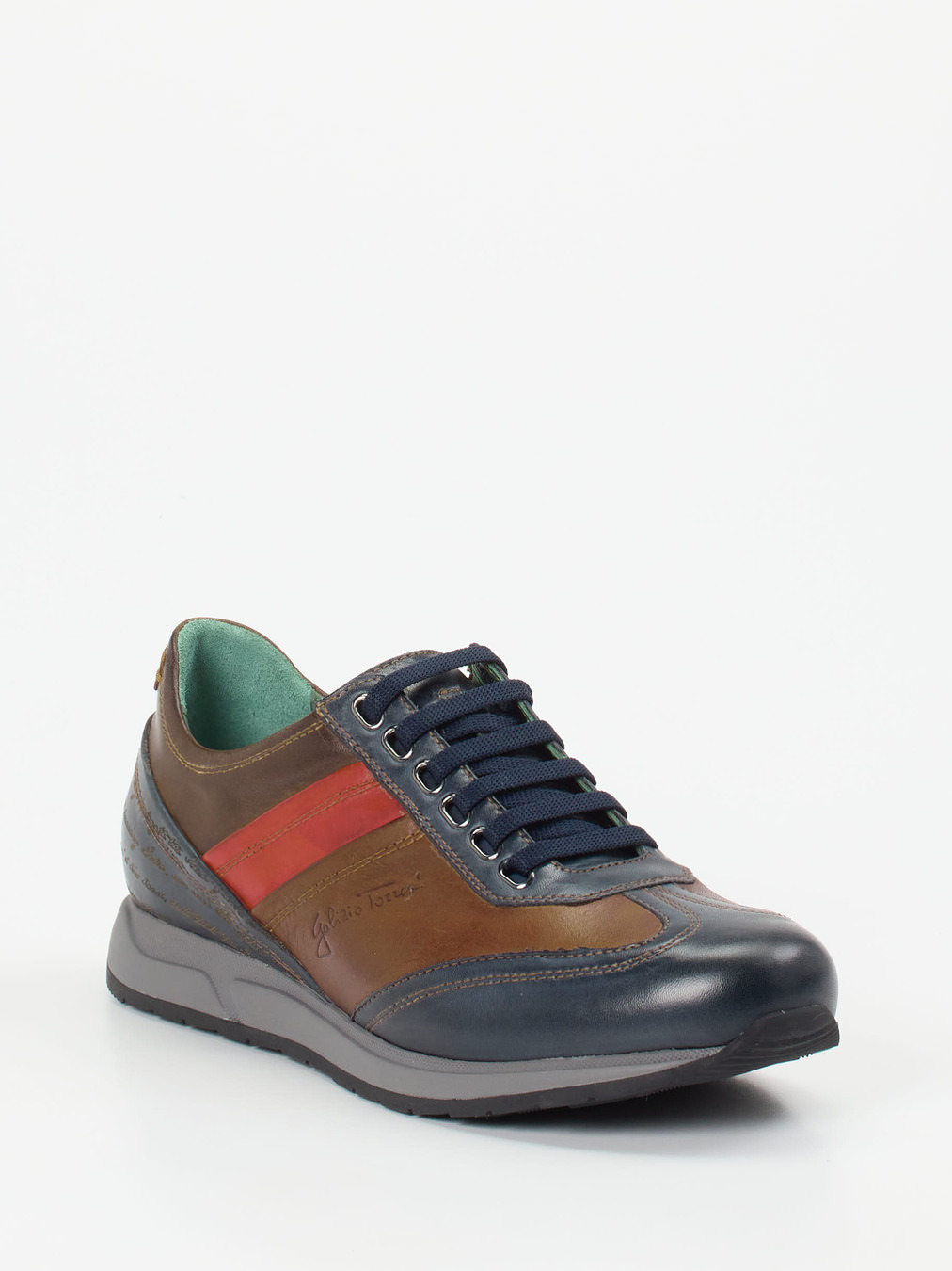 Galizio Torresi – Sneaker aus Kalbleder in Multicolor