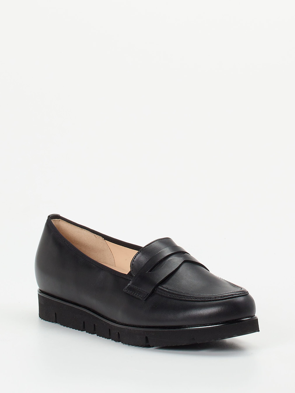 Hassia – Loafer aus Kalbleder schwarz