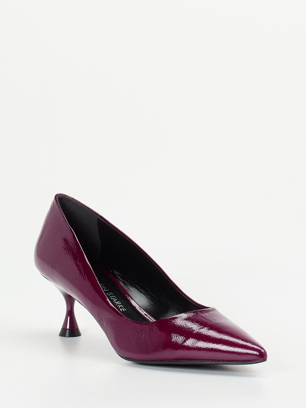 Konstantin Starke – Pumps aus Lackleder in Bordeaux
